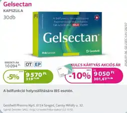 Kulcs Patika Gelsectan ajánlat