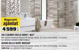 OBI Fali csempe bella ivory / nut ajánlat