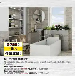 OBI Fali csempe equador ajánlat