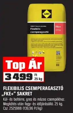 OBI Flexibilis csemperegasztó FKE+ sakret ajánlat