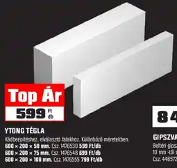 OBI Ytong téglá ajánlat
