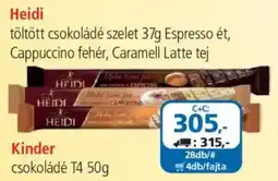 ÁRKLUB Heidi csokoládé szelet ajánlat