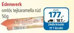ÁRKLUB Édenwerk omlós tejekaramella rúd ajánlat