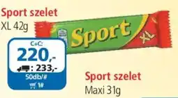 ÁRKLUB Sport szelet ajánlat
