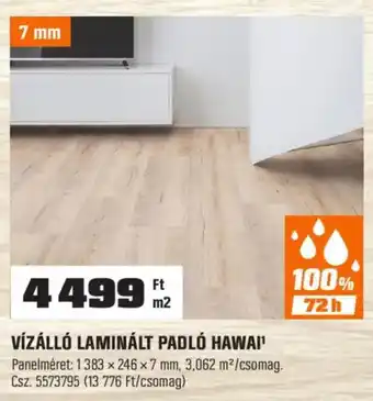 Vízálló laminált padló hawaii