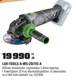 OBI Lux-tools A-ws-20/115 A ajánlat