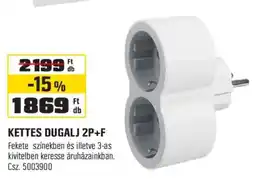 OBI Kettes dugalj 2p+f ajánlat