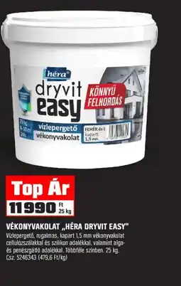 OBI Vékonyvakolat Héra dryvit easy ajánlat
