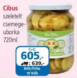 ÁRKLUB Cibus csemege-uborka ajánlat