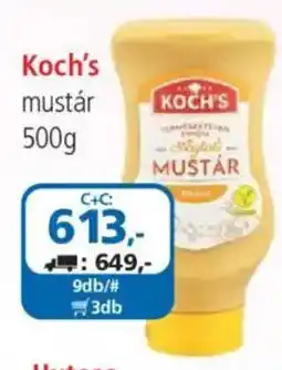 ÁRKLUB Koch's mustár ajánlat