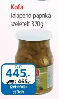 ÁRKLUB Kofa Jalapeño paprika ajánlat