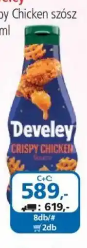 ÁRKLUB Develey chicken szósz ajánlat