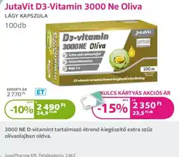 Kulcs Patika Jutavit d3-vitamin 3000 ne oliva ajánlat