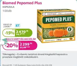 Kulcs Patika biomed pepomed plus ajánlat