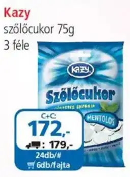 ÁRKLUB Kazy szőlőcukor ajánlat