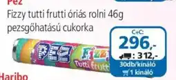 ÁRKLUB Haribo fizzy tutti frutti óriás rolni ajánlat