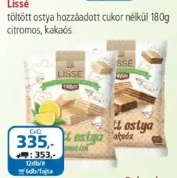 ÁRKLUB Lisse töltött ostya ajánlat