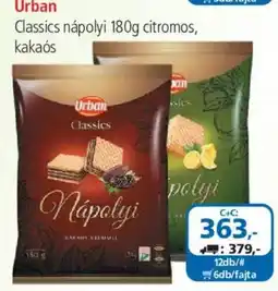 ÁRKLUB Urban nápolyi ajánlat