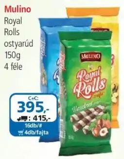 ÁRKLUB Mulino royal rolls ajánlat