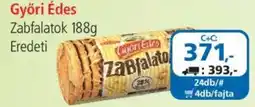 ÁRKLUB Győri Édes zabfalato ajánlat
