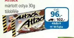 ÁRKLUB Attack mártott ostya ajánlat