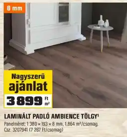 OBI Laminált padló ambiance tölgy ajánlat