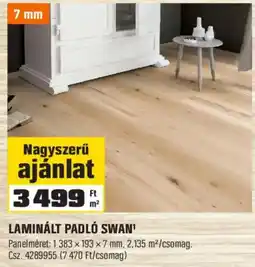 OBI Laminált padló swan' ajánlat