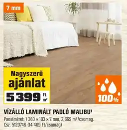 OBI Vízálló laminált padló malibu' ajánlat