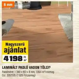 OBI Laminált padló vadon tölgy ajánlat