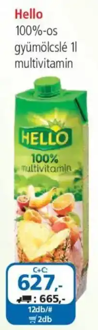 ÁRKLUB Hello gyümölcsle ajánlat