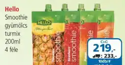 ÁRKLUB Hello smoothie ajánlat