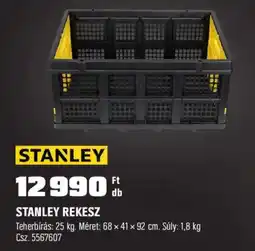 OBI Stanley rekesz ajánlat