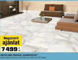 OBI Kültéri gres padlólap alabaster sky ajánlat