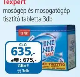 ÁRKLUB lexpert mosógép és mosogatógép tisztító tabletta ajánlat