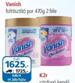 ÁRKLUB Vanish folttisztító ajánlat
