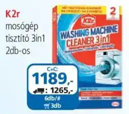 ÁRKLUB K2r mosógép tisztító 3in1 ajánlat