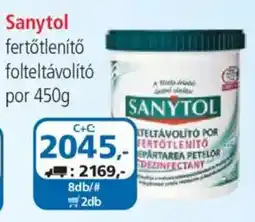ÁRKLUB Sanytol fertotlenito folteltavolito ajánlat