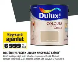 OBI Dulux nagyvilág színei ajánlat