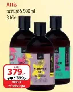 ÁRKLUB Attis tusfürdő ajánlat