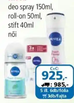 ÁRKLUB nivea deo ajánlat