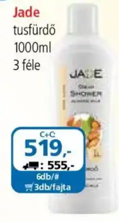ÁRKLUB Jade tusfürdő ajánlat