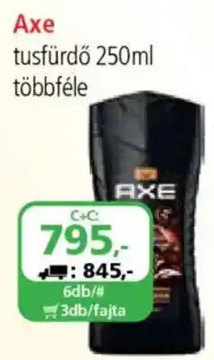 ÁRKLUB Axe tusfürdő ajánlat