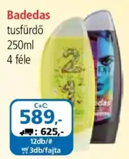 ÁRKLUB Badedas tusfürdő ajánlat