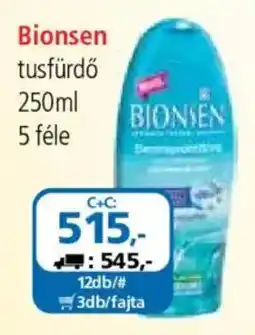 ÁRKLUB Bionsen tusfürdő ajánlat