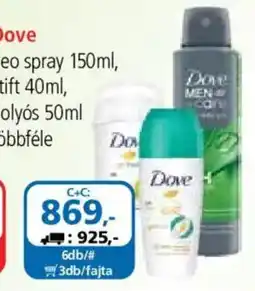 ÁRKLUB Dove deodorant ajánlat