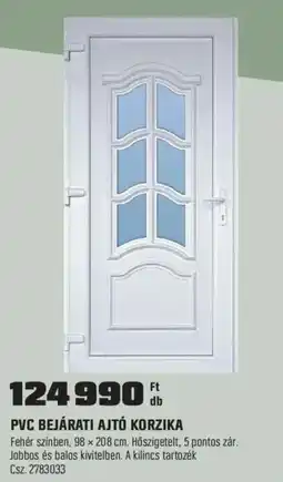 OBI Pvc bejáratí ajtó korzika ajánlat