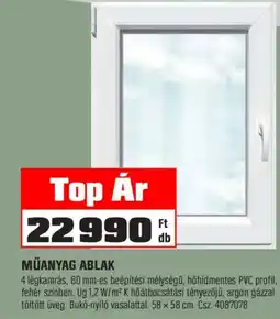 OBI Műanyag ablak ajánlat