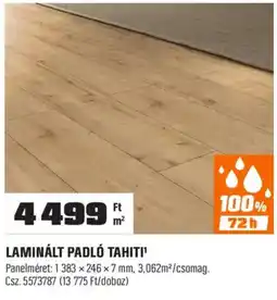 OBI Laminált padló tahiti ajánlat