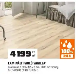 OBI Laminált padló vanilla ajánlat