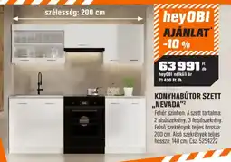 OBI heyobi konyhabutor szett nevada ajánlat